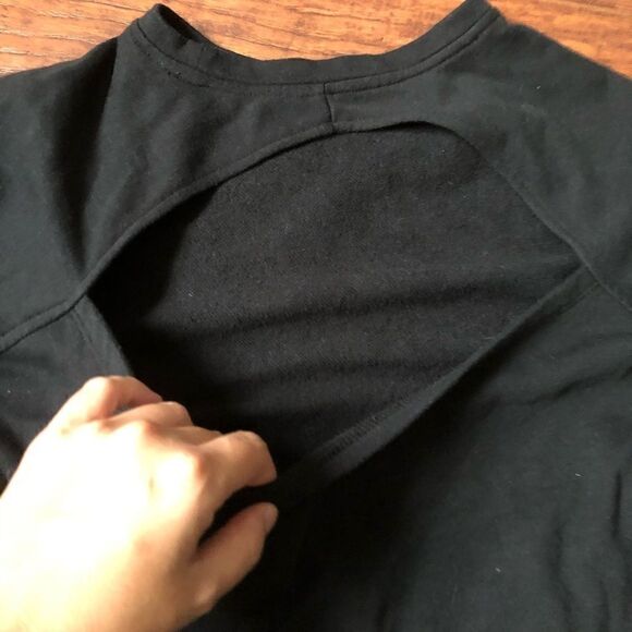 Fabletics sweatshirt hoodie jacket Black S used - Picture 4 of 5